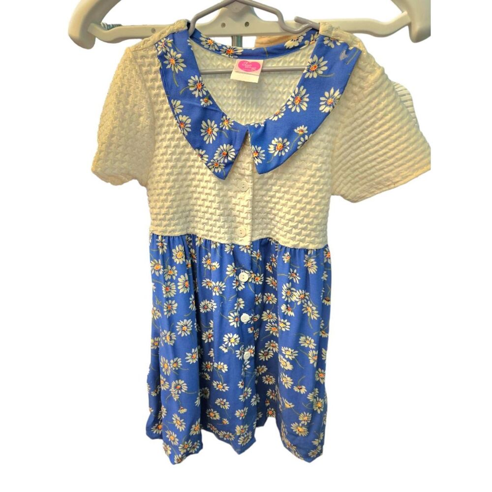 T.L.C. Vintage Girls Baby Doll Top Size 12 (big girls)